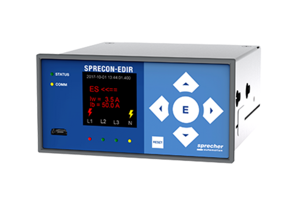 Earth Fault Indication (SPRECONEDIR) Sprecher Automation Sprecher