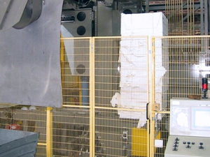 Zellstrofftransportanlage Bild